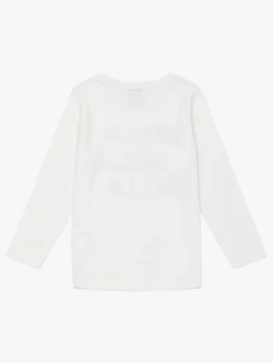 Børn LucaLola Overdele-Luca & Lola Gabriel Langærmet T-Shirt, Offwhite