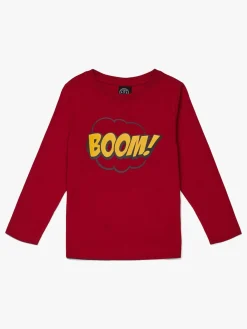 Overdele|LucaLola Luca & Lola Gabriel Langærmet T-Shirt, Red Rød