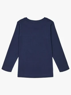 Overdele|LucaLola Luca & Lola Gabriel Langærmet T-Shirt, Navy Blå