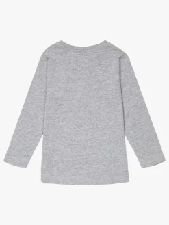 Overdele|LucaLola Luca & Lola Gabriel Langærmet T-Shirt, Grey Melange Grå