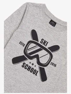 Overdele|LucaLola Luca & Lola Gabriel Langærmet T-Shirt, Grey Melange Grå