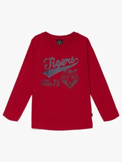 Overdele|LucaLola Luca & Lola Gabriel Langærmet T-Shirt, Red Rød