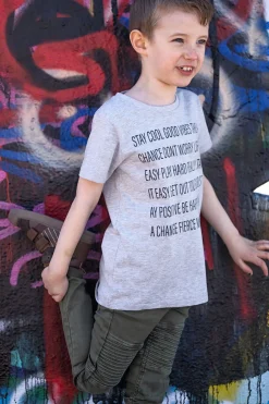 Overdele|LucaLola Luca & Lola Gino T-Shirt, Grey Grå