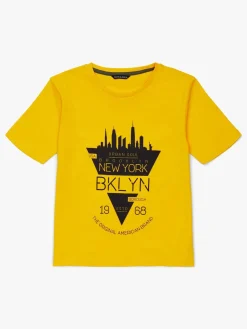 Overdele|LucaLola Luca & Lola Gioele T-Shirt, Yellow Gul