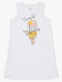 Kjoler & Tunikaer|LucaLola Luca & Lola Helena Kjole, Bright White Hvid