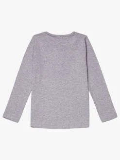 Børn LucaLola Overdele-Luca & Lola Jacopo Langærmet T-Shirt, Grey Melange