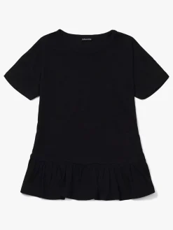 Overdele|LucaLola Luca & Lola Natalia T-Shirt, Black Sort