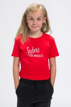 Overdele|LucaLola Luca & Lola Noemi T-Shirt, Red Rød