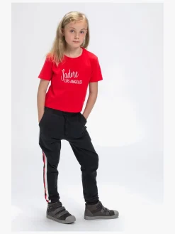 Overdele|LucaLola Luca & Lola Noemi T-Shirt, Red Rød