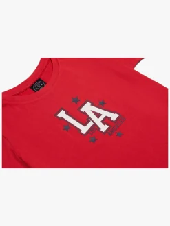 Overdele|LucaLola Luca & Lola Olivia Top 2-pak, Red Rød/Grå