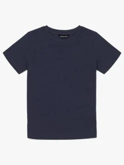 Overdele|LucaLola Luca & Lola Paulo T-Shirt 2-pak, Grey Melange/Navy Grå/Blå