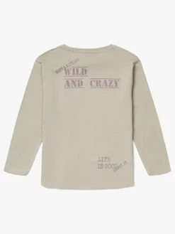 Overdele|LucaLola Luca & Lola Piero Langærmet T-Shirt, Khaki Grøn