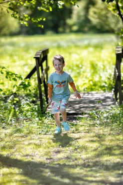Børn LucaLola Overdele-Luca & Lola Riccione T-Shirt 2-pak, Green/White