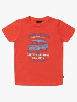 Overdele|LucaLola Luca & Lola Riccione T-Shirt 2-pak, Red/Grey Melange Rød/Grå