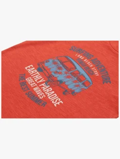 Overdele|LucaLola Luca & Lola Riccione T-Shirt 2-pak, Red/Grey Melange Rød/Grå