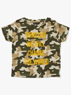 Overdele|LucaLola Luca & Lola San Marino T-Shirt, Camouflage