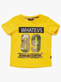 Overdele|LucaLola Luca & Lola San Marino T-Shirt, Yellow Gul