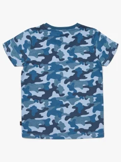 Børn LucaLola Overdele-Luca & Lola San Marino T-Shirt 2-pak, Blue Camouflage/White