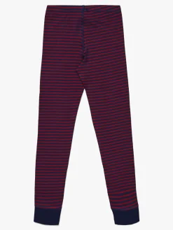 Undertøj|LucaLola Luca & Lola Toto Lange Underbukser 2-pak, Navy/Stripes Rød/Blå