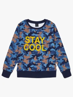 Overdele|LucaLola Luca & Lola Vincenzo Trøje, Blue Camouflage