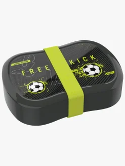 Spisetid|LunchBuddies Football Madkasse og Flaske, Black