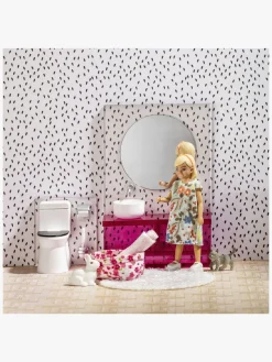 Lundby Dukker & Bamser-Dukkehusmøbler Badeværelse Møbelsæt