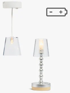 Dukker & Bamser|Lundby Dukkehustilbehør Gulvlampe og Loftslampe