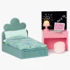 Dukker & Bamser|Lundby Teenage Room Set Dukkehustilbehør, Grøn/Lyserød