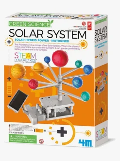 4M Eksperimenter & Videnskab-Green Science  Solcelledrevet Forskersæt Solsystem