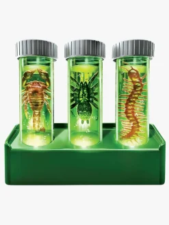 Eksperimenter & Videnskab|4M KidzLabs Eksperimentsæt Lysende Væsner Flerfarvet