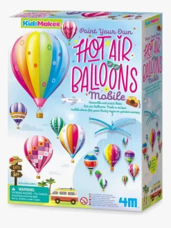 Kreativt Legetøj|4M KidzMaker DIY-sæt Mal Din Egen Varmluftsballon Flerfarvet