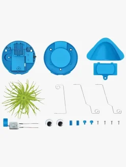 Kreativt Legetøj|4M KidzRobotix Byg Din Egen Blæksprutte Robot Flerfarvet