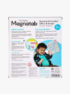 Kreativt Legetøj|Magnatab Tegnetavle Tal og Forme