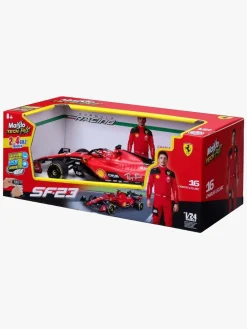 Fjernstyret|Maisto Ferrari SF90 F1 Fjernstyret Racerbil 2023 Charles Leclerk 1:24 Rød