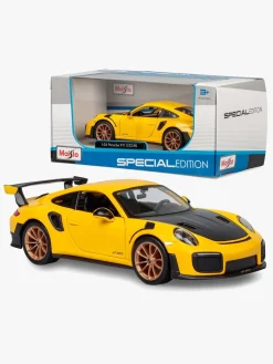 Legetøjsbiler & -Fartøjer|Maisto Porsche 911 GT2 RS Modelbil 1:24 Gul