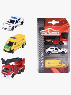 Legetøjsbiler & -Fartøjer|Majorette Danske Udrykningskøretøjer 3-Pak