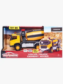 Legetøjsbiler & -Fartøjer|Majorette Grand Series Volvo Cementbil Gul