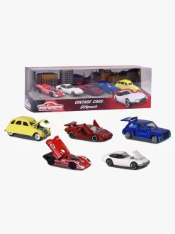 Dukker & Bamser|Majorette Legetøjsbiler Vintagebiler 5-pak Flerfarvet