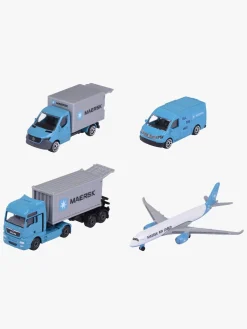 Legetøjsbiler & -Fartøjer|Majorette Maersk Gaveæske 4-Pak