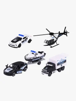 Majorette Legetøjsbiler & -Fartøjer-Politikøretøjer 4-Pak Gaveæske