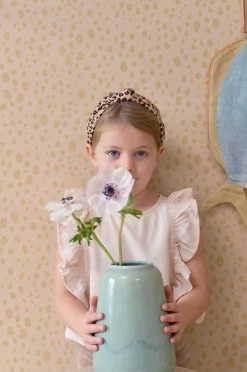 Børn Majvillan Interiør-Tapet Animal Dots, Dusty Peach