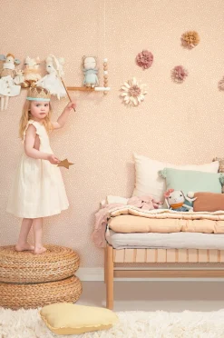 Interiør|Majvillan Tapet Dots, Soft Pink Flerfarvet/Lyserød