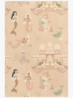 Interiør|Majvillan Tapet Mermaid Reef, Sandy Beige Flerfarvet/Beige