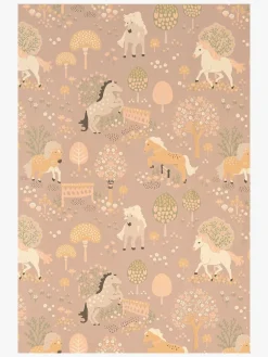 Interiør|Majvillan Tapet My Sweet Pony, Soft Lilac Flerfarvet/Lilla