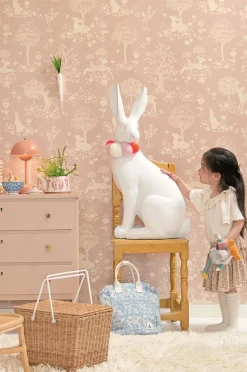 Interiør|Majvillan Tapet Summer Fields, Dreamy Lilac Flerfarvet/Lilla