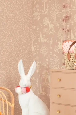 Interiør|Majvillan Tapet Summer Fields, Dreamy Lilac Flerfarvet/Lilla