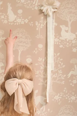 Interiør|Majvillan Tapet Summer Fields, Powder Pink Flerfarvet/Lyserød