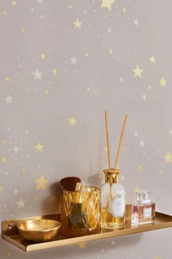 Børn Majvillan Interiør-Tapet Twinkle, Dusty Lilac