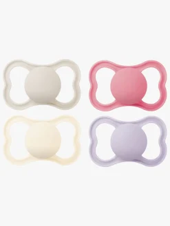 Sutter & Suttesnore|MAM Air Silikone Sutter 16-36m 4-pak, Pink/Neutral
