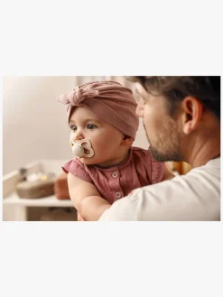 Sutter & Suttesnore|MAM Air Silikone Sutter 6-16m 4-pak, Pink/Neutral